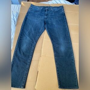 Levi's Men's Straight Jeans in Faded Black